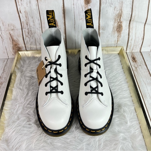 New Dr. Martens Church Smooth Leather Monkey Boots - Picture 3 of 12